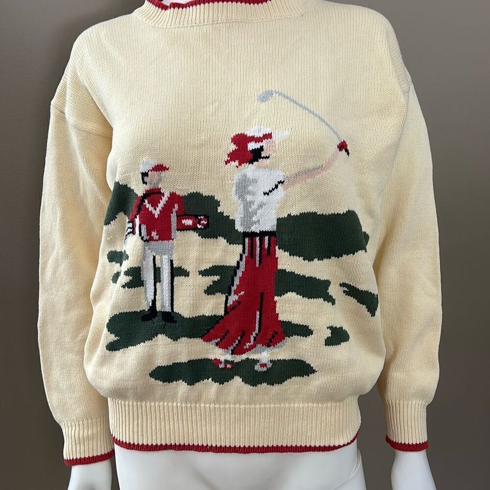Vintage Tail Golf Sweater Size Small Unisex